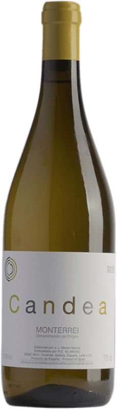 15,95 € Kostenloser Versand | Weißwein Quinta da Muradella Candea D.O. Monterrei Galizien Spanien Treixadura, Doña Blanca 75 cl