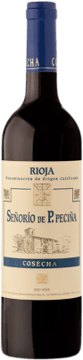 6,95 € Free Shipping | Red wine Hermanos Peciña Señorío de P. Peciña Tinto D.O.Ca. Rioja The Rioja Spain Tempranillo, Graciano, Grenache Tintorera Bottle 75 cl