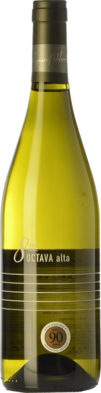 28,95 € Free Shipping | White wine Abremundos Octava Alta Blanc de Blancs Crianza I.G. Valle de Uco Uco Valley Argentina Torrontés, Chardonnay Bottle 75 cl