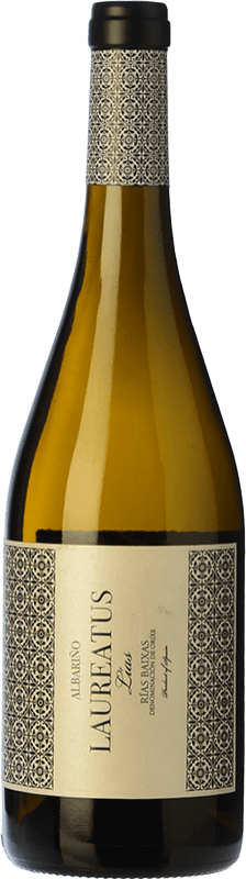 15,95 € Бесплатная доставка | Белое вино Laureatus Lías старения D.O. Rías Baixas Галисия Испания Albariño бутылка 75 cl