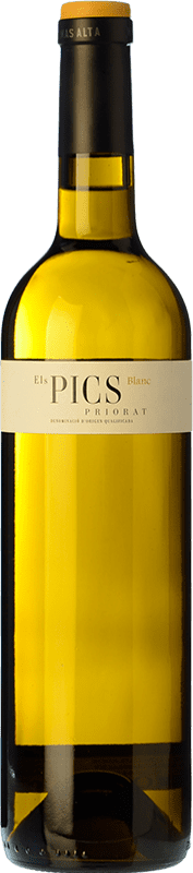 17,95 € Spedizione Gratuita | Vino bianco Mas Alta Els Pics Blanc D.O.Ca. Priorat Catalogna Spagna Grenache Bianca Bottiglia 75 cl