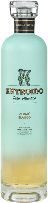 22,95 € Envío gratis | Vermut Valmiñor Blanco Entroido Galicia España Botella 75 cl