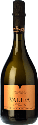 29,95 € 送料無料 | 白スパークリングワイン Valtea Cuvée Especial ブルットの自然 D.O. Rías Baixas ガリシア スペイン Albariño ボトル 75 cl