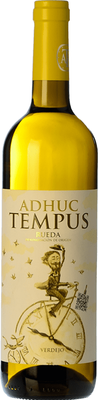 8,95 € Spedizione Gratuita | Vino bianco Adhuc Tempus D.O. Rueda Castilla y León Spagna Verdejo Bottiglia 75 cl