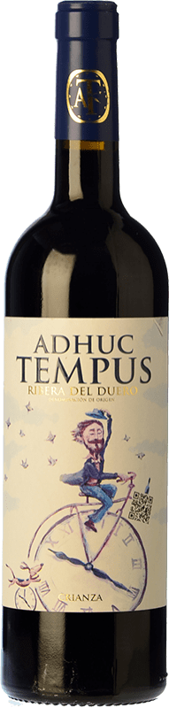 18,95 € Free Shipping | Red wine Adhuc Tempus Aged D.O. Ribera del Duero Castilla y León Spain Tempranillo Bottle 75 cl