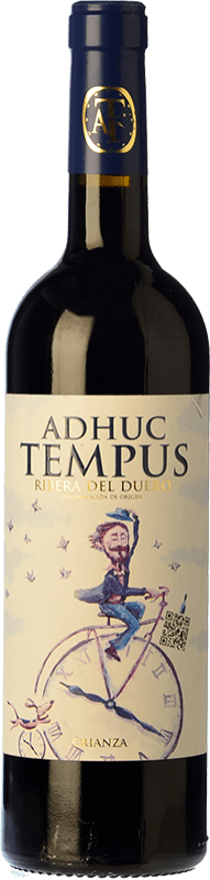 17,95 € Envío gratis | Vino tinto Adhuc Tempus Crianza D.O. Ribera del Duero Castilla y León España Tempranillo Botella 75 cl