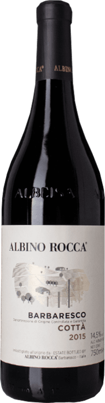 51,95 € Бесплатная доставка | Красное вино Albino Rocca Cottà D.O.C.G. Barbaresco Пьемонте Италия Nebbiolo бутылка 75 cl