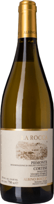 26,95 € Бесплатная доставка | Белое вино Albino Rocca La Rocca D.O.C. Piedmont Пьемонте Италия Cortese бутылка 75 cl