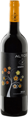 112,95 € 免费送货 | 红酒 Altos de Rioja 预订 D.O.Ca. Rioja 拉里奥哈 西班牙 Tempranillo 瓶子 75 cl