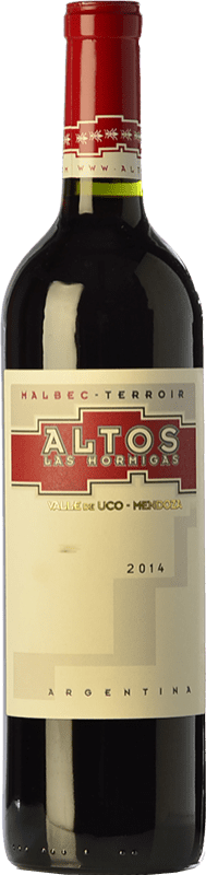 27,95 € Free Shipping | Red wine Altos Las Hormigas Terroir Aged I.G. Mendoza Mendoza Argentina Malbec Bottle 75 cl