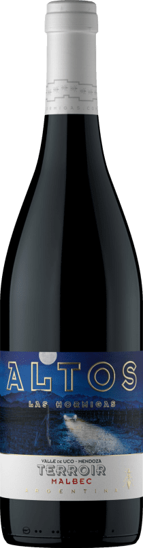28,95 € Spedizione Gratuita | Vino Rosso Altos Las Hormigas Terroir Crianza — Invecchiato in Botte I.G. Mendoza Mendoza Argentina Malbec 75 cl
