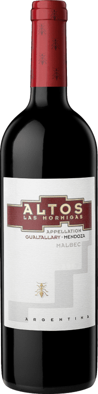 45,95 € 送料無料 | 赤ワイン Altos Las Hormigas Crianza — クリアンサ I.G. Gualtallary メンドーサ アルゼンチン Malbec — マルベック 75 cl