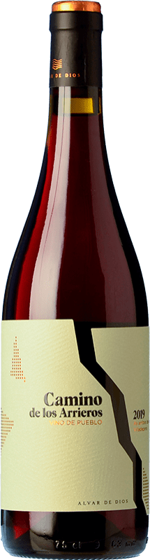 14,95 € Envío gratis | Vino Tinto Álvar de Dios Camino de los Arrieros Roble D.O. Arribes España Tempranillo, Rufete, Juan García, Verdejo Botella 75 cl