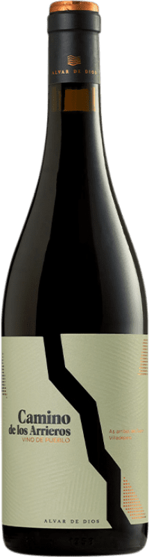 21,95 € Бесплатная доставка | Красное вино Álvar de Dios Camino de los Arrieros Дуб D.O. Arribes Испания Tempranillo — Темпранильо, Rufete — Руфете, Juan García, Verdejo — Вердехо 75 cl