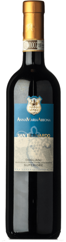 22,95 € Бесплатная доставка | Красное вино Anna Maria Abbona San Bernardo Высший D.O.C. Dogliani Canavese Пьемонте Италия Dolcetto — Дольчетто 75 cl