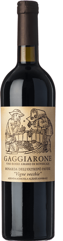 25,95 € Kostenloser Versand | Rotwein Annibale Alziati Gaggiarone VV Vigne Vecchie — Alte Reben D.O.C. Oltrepò Pavese Lombardei Italien Croatina Flasche 75 cl