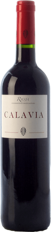 7,95 € Envío gratis | Vino tinto Viñas de Rioja Calavia Crianza D.O.Ca. Rioja La Rioja España Tempranillo, Graciano, Mazuelo Botella 75 cl