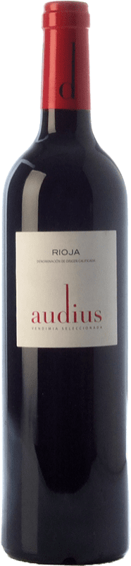 13,95 € Envoi gratuit | Vin Rouge Viñas de Rioja Audius VS Vendimia Seleccionada — Vendange Sélectionnée Chêne D.O.Ca. Rioja La Rioja Espagne Tempranillo Bouteille 75 cl