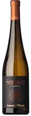 10,95 € Envoi gratuit | Vin Blanc Antonio Pisante Semiòn I.G.T. Puglia Pouilles Italie Sémillon 75 cl