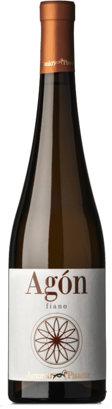 11,95 € Kostenloser Versand | Weißwein Antonio Pisante Agón I.G.T. Puglia Apulien Italien Fiano Flasche 75 cl