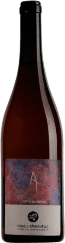 26,95 € Бесплатная доставка | Белое вино Poggio Bbaranèllo AT Anfora I.G.T. Lazio Лацио Италия Procanico бутылка 75 cl
