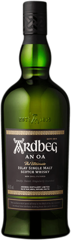 92,95 € Free Shipping | Whisky Single Malt Ardbeg An Oa Islay United Kingdom Bottle 70 cl