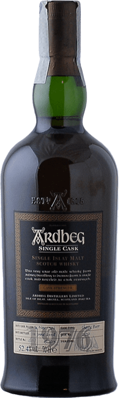 1 309,95 € Kostenloser Versand | Whiskey Single Malt Ardbeg Single Cask Islay Großbritannien Flasche 70 cl