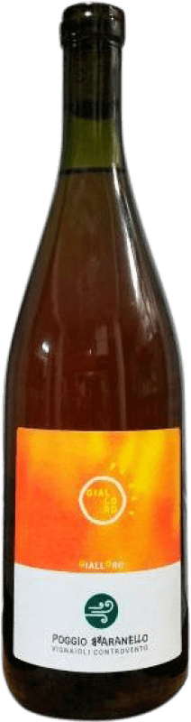 18,95 € Envoi gratuit | Vin blanc Poggio Bbaranèllo Gialloro I.G.T. Lazio Lazio Italie Procanico, Roscetto Biologique Bouteille 75 cl