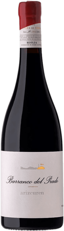 89,95 € Free Shipping | Red wine Arizcuren Barranco del Prado Oak D.O.Ca. Rioja The Rioja Spain Grenache, Tinto Velasco Bottle 75 cl