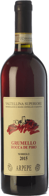 41,95 € Envío gratis | Vino tinto Ar.Pe.Pe. Grumello Rocca de Piro D.O.C.G. Valtellina Superiore Lombardia Italia Nebbiolo Botella 75 cl