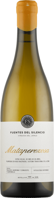 28,95 € 免费送货 | 白葡萄酒 Fuentes del Silencio Mataperezosa I.G.P. Vino de la Tierra de Castilla y León 卡斯蒂利亚 - 拉曼恰 西班牙 Palomino Fino, Doña Blanca 瓶装 75 cl