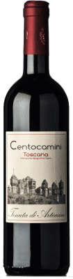 10,95 € Envío gratis | Vino Tinto Artimino Centocamini I.G.T. Toscana Toscana Italia Sangiovese 75 cl