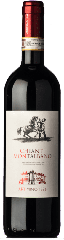 13,95 € 送料無料 | 赤ワイン Artimino Montalbano D.O.C.G. Chianti トスカーナ イタリア Sangiovese, Colorino, Canaiolo ボトル 75 cl