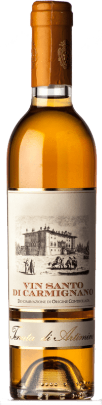 33,95 € 免费送货 | 甜酒 Artimino I.G.T. Vin Santo di Carmignano 托斯卡纳 意大利 Malvasía, Trebbiano Toscano, San Colombano 半瓶 37 cl