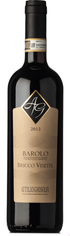 52,95 € 免费送货 | 红酒 Attilio Ghisolfi Bussia Bricco Visette D.O.C.G. Barolo 皮埃蒙特 意大利 Nebbiolo 瓶子 75 cl