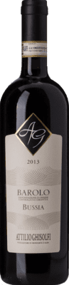 46,95 € Spedizione Gratuita | Vino rosso Attilio Ghisolfi Bussia D.O.C.G. Barolo Piemonte Italia Nebbiolo Bottiglia 75 cl