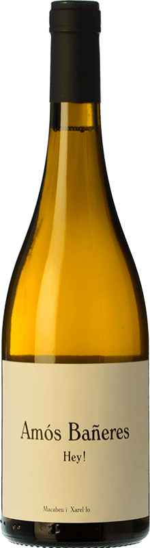 19,95 € Spedizione Gratuita | Vino Bianco Amós Bañeres Hey Catalogna Spagna Macabeo, Xarel·lo 75 cl