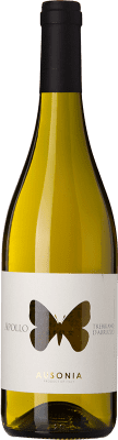 12,95 € 免费送货 | 白酒 Ausonia Apollo D.O.C. Trebbiano d'Abruzzo 阿布鲁佐 意大利 Trebbiano d'Abruzzo 瓶子 75 cl