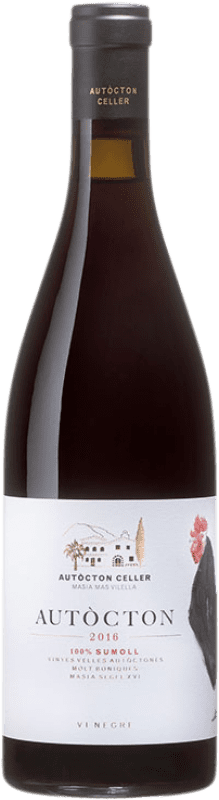 17,95 € Spedizione Gratuita | Vino rosso Autòcton Negre Quercia Spagna Tempranillo, Sumoll Bottiglia 75 cl