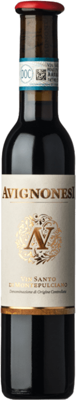 209,95 € Бесплатная доставка | Сладкое вино Avignonesi D.O.C. Vin Santo di Montepulciano Тоскана Италия Malvasía, Trebbiano Toscano Половина бутылки 37 cl