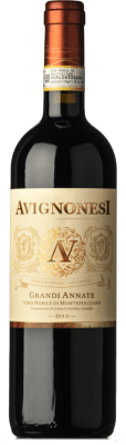 75,95 € Бесплатная доставка | Красное вино Avignonesi Grandi Annate D.O.C.G. Vino Nobile di Montepulciano Тоскана Италия Prugnolo Gentile 75 cl