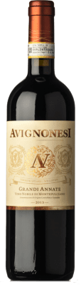 75,95 € Envio grátis | Vinho tinto Avignonesi Grandi Annate D.O.C.G. Vino Nobile di Montepulciano Tuscany Itália Prugnolo Gentile Garrafa 75 cl