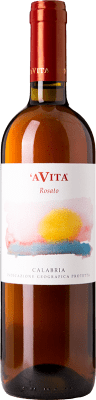 15,95 € Бесплатная доставка | Розовое вино 'A Vita Rosato I.G.T. Calabria Calabria Италия Gaglioppo бутылка 75 cl