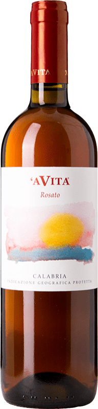 16,95 € Free Shipping | Rosé Wine 'A Vita I.G.T. Calabria Calabria Italy Gaglioppo Eco — Organic 75 cl