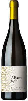 31,95 € Бесплатная доставка | Белое вино Reale Tramonti Bianco Aliseo D.O.C. Costa d'Amalfi Кампанья Италия Biancolella бутылка 75 cl
