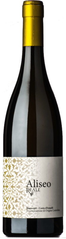 33,95 € Kostenloser Versand | Weißwein Reale Tramonti Aliseo D.O.C. Costa d'Amalfi Kampanien Italien Biancolella Eco — Biologisch 75 cl