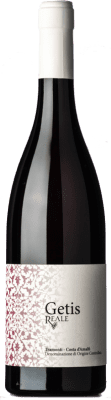 35,95 € 免费送货 | 玫瑰酒 Reale Tramonti Rosato Getis D.O.C. Costa d'Amalfi 坎帕尼亚 意大利 Piedirosso, Tintore di Tramonti 瓶子 75 cl