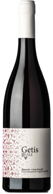 36,95 € Envío gratis | Vino Rosado Reale Tramonti Getis D.O.C. Costa d'Amalfi Campania Italia Piedirosso, Tintore di Tramonti Eco — Ecológico Botella 75 cl