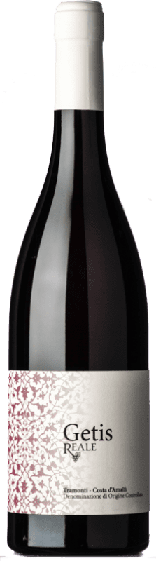 35,95 € Envio grátis | Vinho rosé Reale Tramonti Rosato Getis D.O.C. Costa d'Amalfi Campania Itália Piedirosso, Tintore di Tramonti Garrafa 75 cl