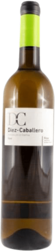 8,95 € Envio grátis | Vinho branco Diez-Caballero Blanco Barrica D.O.Ca. Rioja La Rioja Espanha Viura Garrafa 75 cl